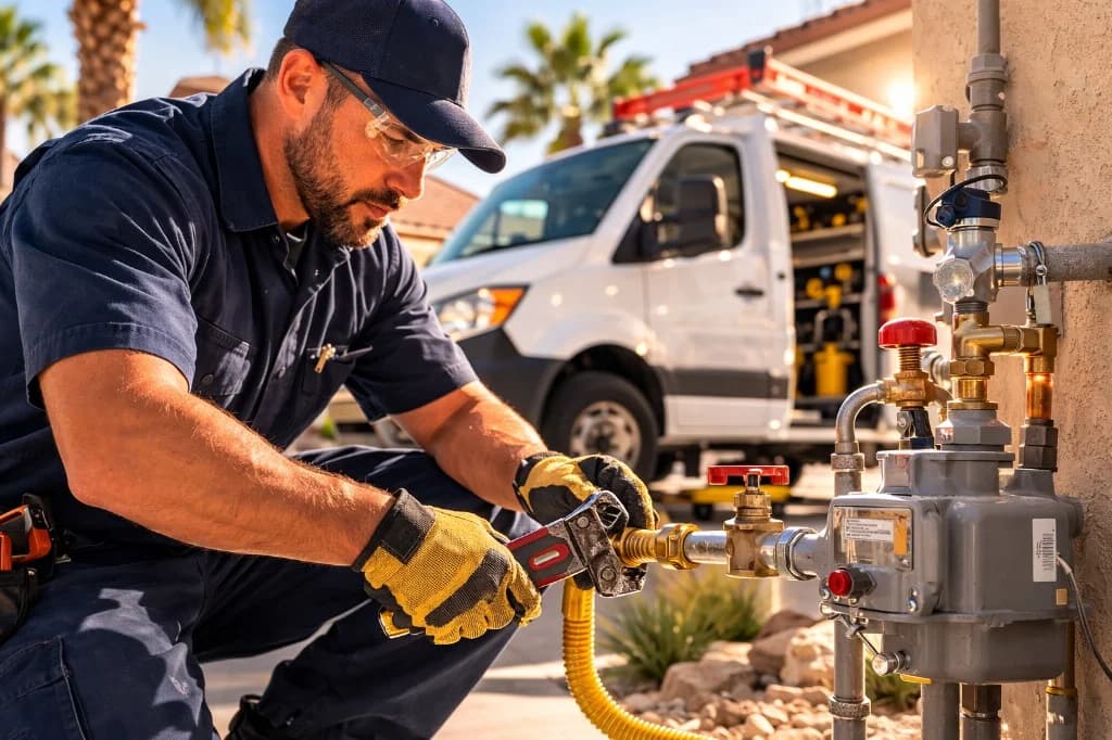 Gas Line Services in Las Vegas Valley | Active Plumbing