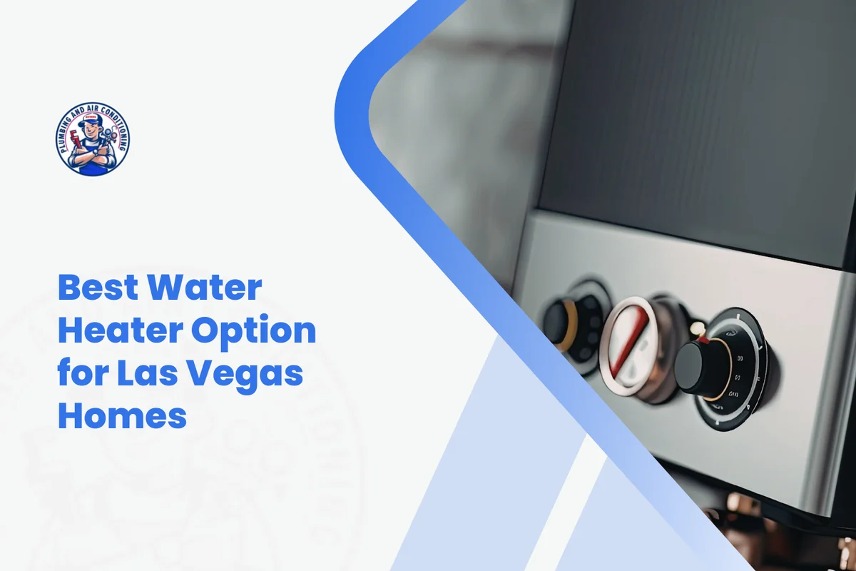 Tank vs tankless water heater comparison for Las Vegas homes