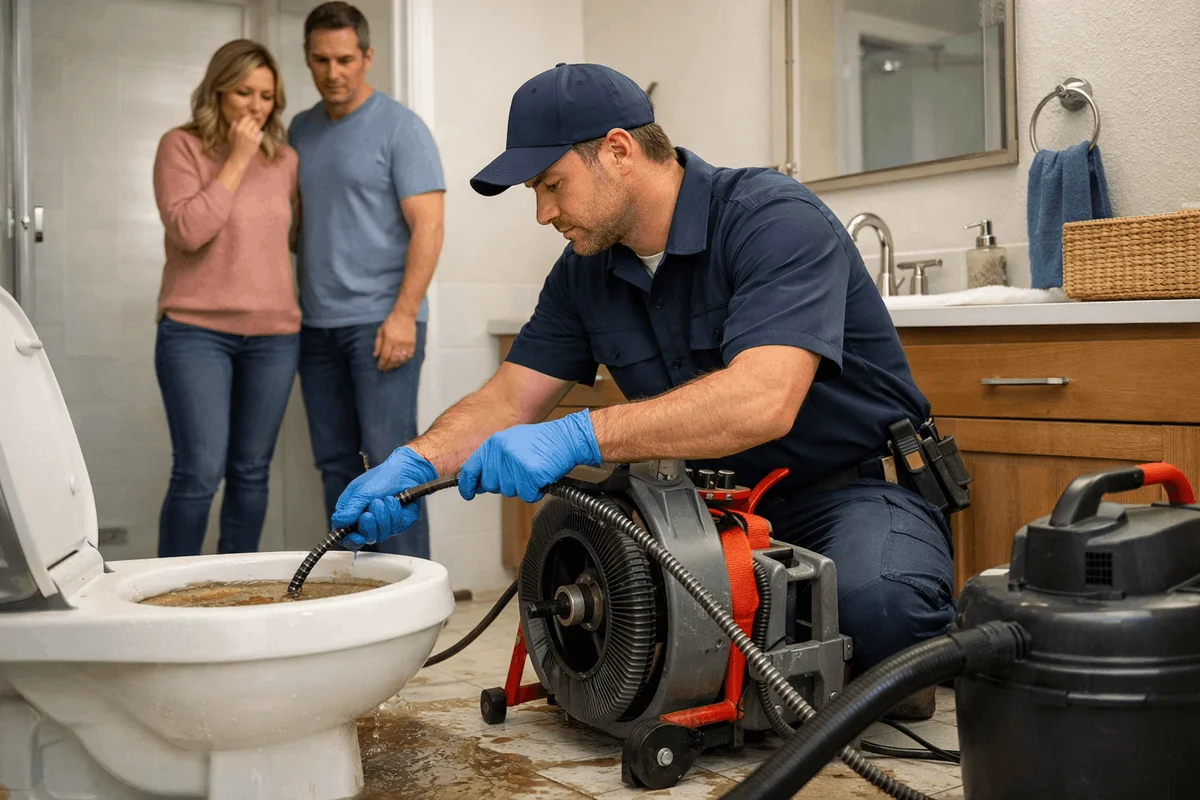 sewer backup in las vegas: safety steps to take right now