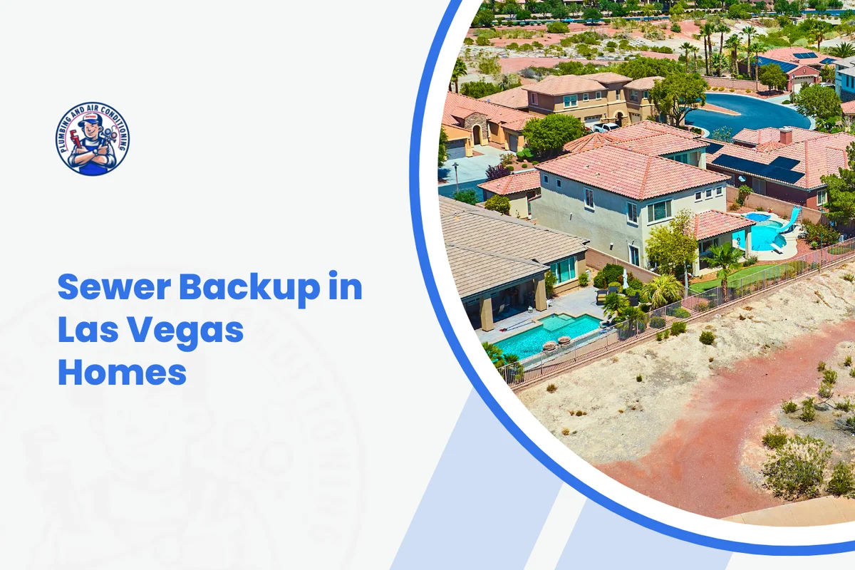 Safety steps to take during a sewer backup in Las Vegas