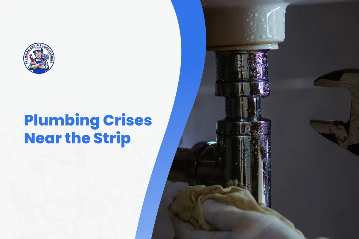 Why proximity to the Las Vegas Strip matters during plumbing emergencies